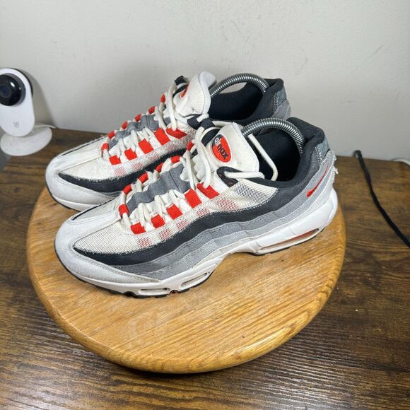 Nike Air Max 95 QS Japan White Red Grey Shoe Men\'s Size 9.5 DH9792-100 main image 8